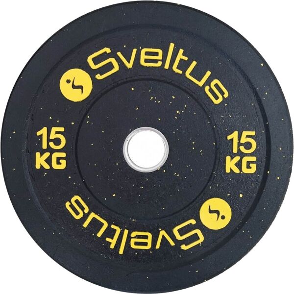 SVELTUS OLYMPIC DISC BUMPER 15 kg x 50 mm Nakládací kotouč