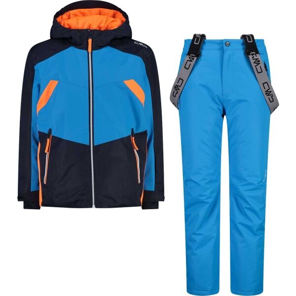 CMP KID SET JACKET AND PANT Chlapecký lyžařský komplet