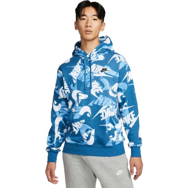 Nike NSW SPE+ BB AOP PO HOODIE RF Pánská mikina