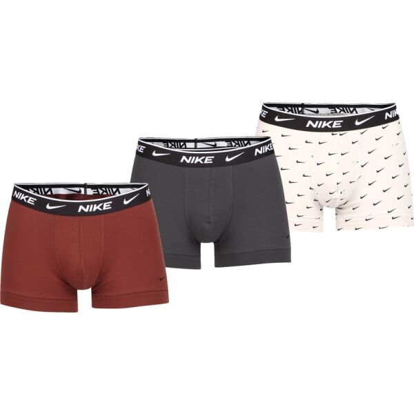 Nike TRUNK 3PK MIX Pánské boxerky