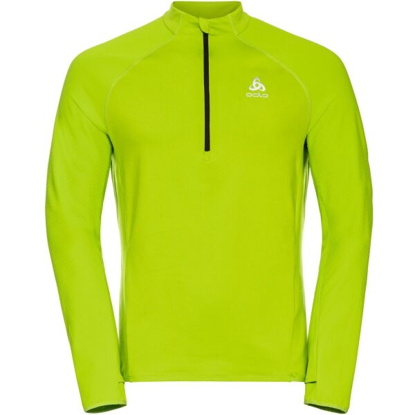 Odlo M ZEROWEIGHT MID LAYER 1/2 ZIP Pánská běžecká mikina