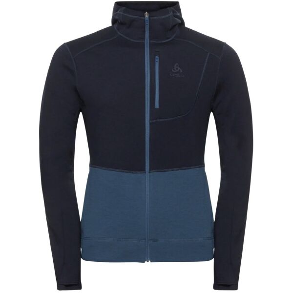 Odlo PERFORMANCE WOOL X-WARM HOODY Pánská mikina