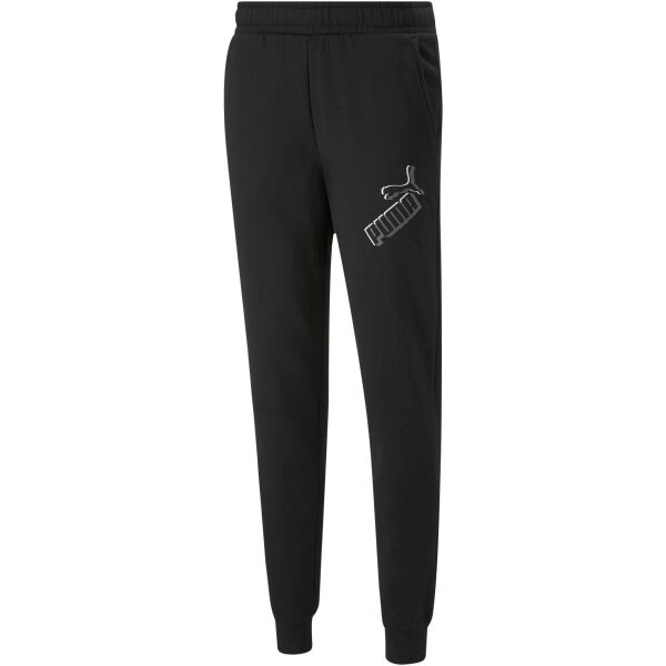 Puma ESS+BIG ROGO SWEAT PANTS FL Pánské tepláky