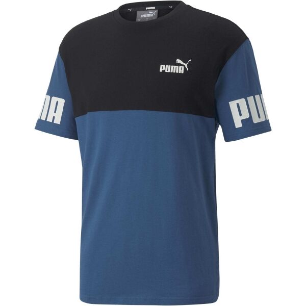 Puma PUMA POWER COLORBLOCK TEE Pánské triko