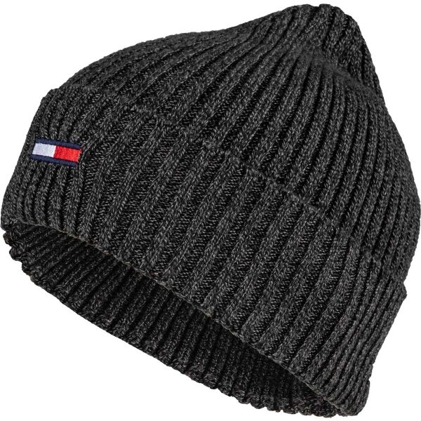 Tommy Hilfiger TJM FLAG RIB BEANIE Pánská čepice