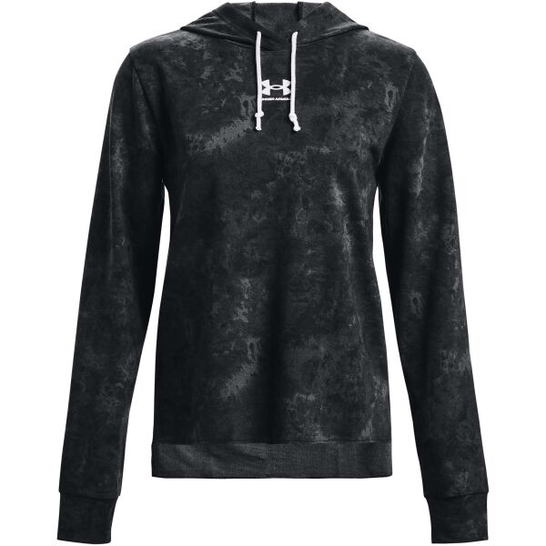 Under Armour RIVAL TERRY PRINT HOODIE Dámská mikina