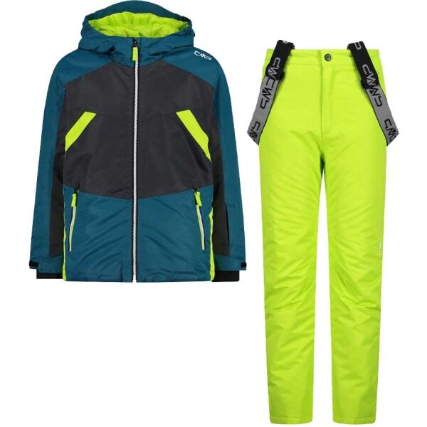 CMP KID SET JACKET AND PANT Chlapecký lyžařský komplet