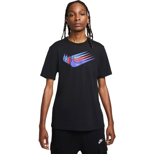 Nike NSW 12 MO SWOOSH TEE M Pánské tričko