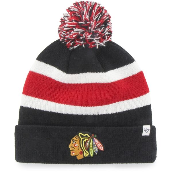 47 NHL CHICAGO BLACKHAWKS BREAKAWAY CUFF KNIT Zimní čepice