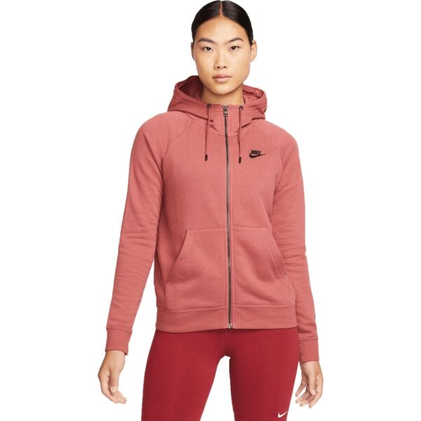 Nike NSW ESSNTL FLC FZ HOODIE Dámská mikina