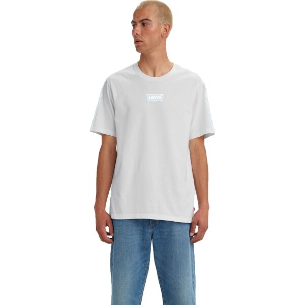 Levi's SS RELAXED FIT TEE BW TAPE Pánské tričko