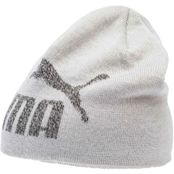 Puma ESS LOGO BEANIE Dětská pletená čepice