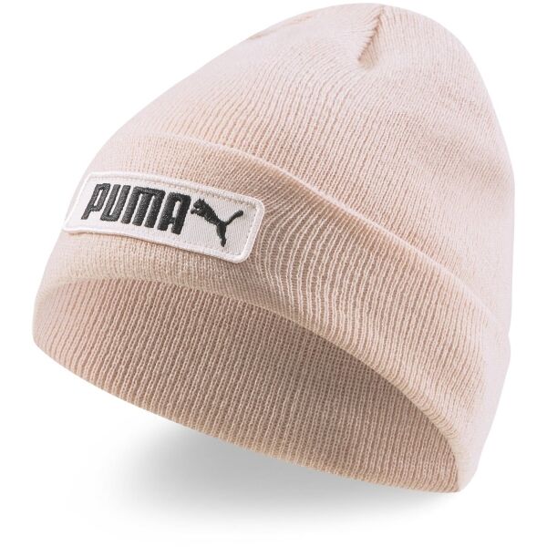 Puma CLASSIC CUFF BEANIE JR ROSE QUARTZ Dětská čepice