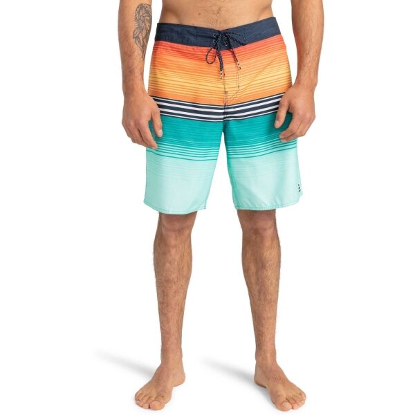 Billabong ALL DAY HTR STRIPE OG Pánské plavecké šortky