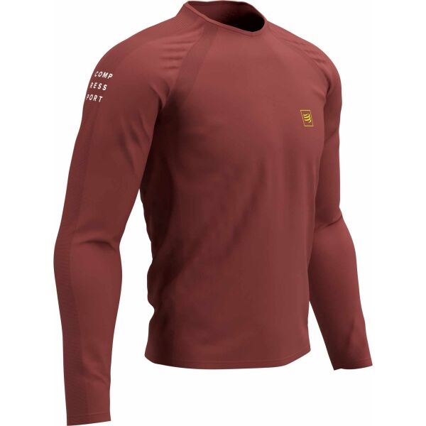 Compressport TRAINING TSHIRT LS Pánské tréninkové triko s dlouhým rukávem