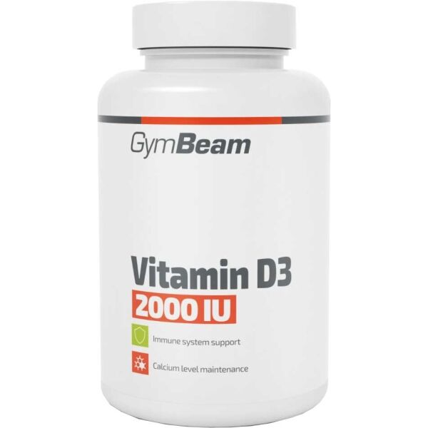 GymBeam VITAMÍN D3 2000 IU 120 CAPS Doplněk stravy