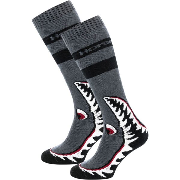 Horsefeathers SHARK SNOW SOCKS Pánské snowboardové ponožky