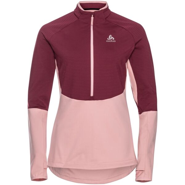 Odlo MIDLAYER 1/2 ZIP SESVENNA SL Dámská mikina