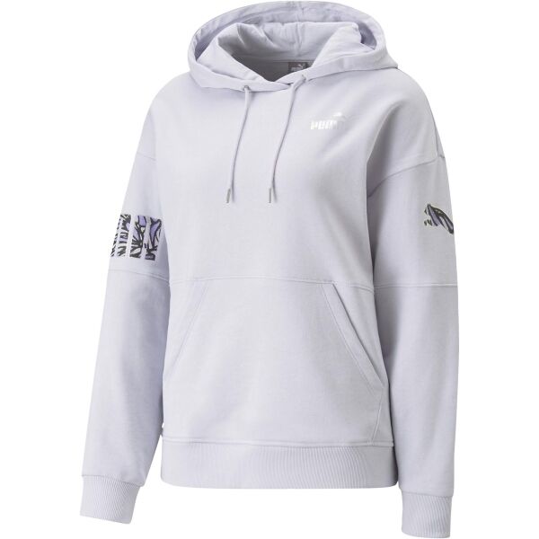 Puma POWER NOVA SHINE COLOR BLOCK HOODIE Dámská mikina