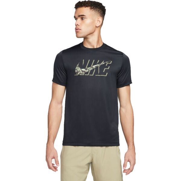 Nike NK DF TEE RLGD CAMO Pánské tréninkové tričko