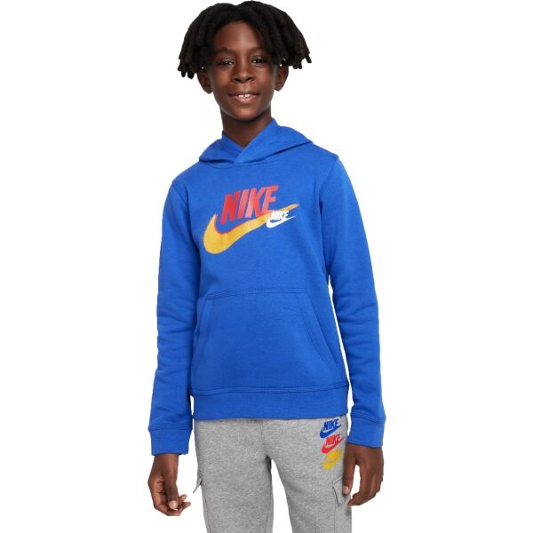 Nike NSW SI FLC PO HOODIE BB Chlapecká mikina