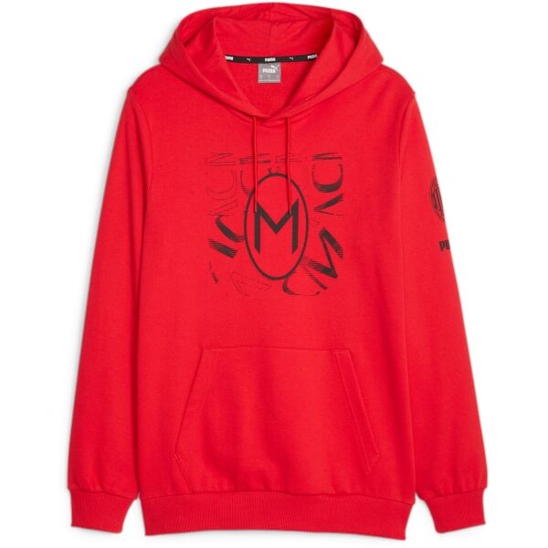 Puma ACM FTBLCORE GRAPHIC HOODY Pánská fotbalová mikina