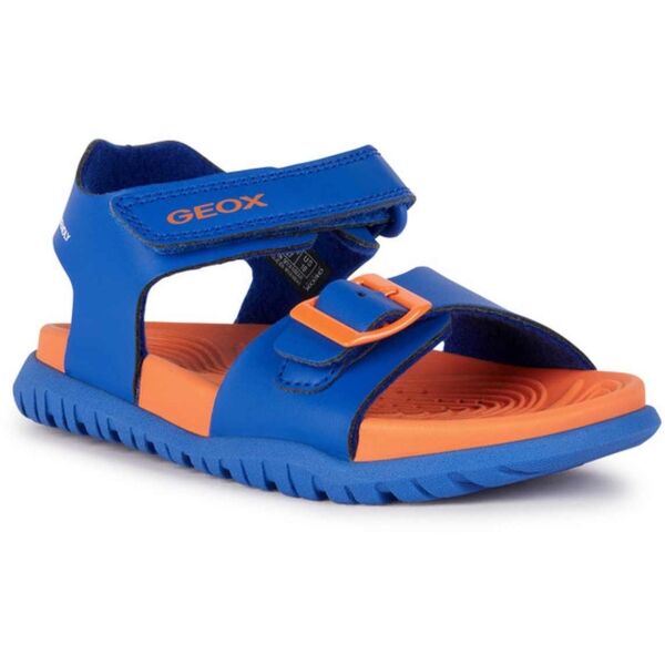 Geox J SANDAL FUSBETTO B. A Dětské chlapecké sandály