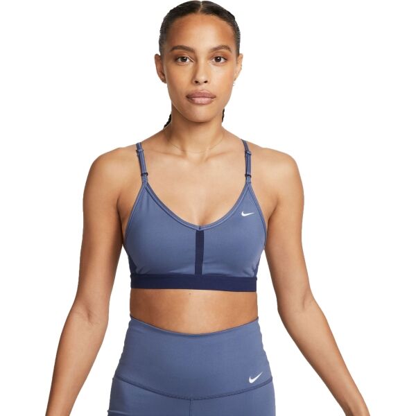 Nike DF INDY V-NECK BRA W Dámská sportovní podprsenka