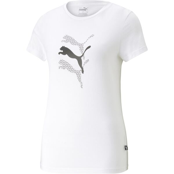 Puma GRAPHICS LAZER CUT TEE Dámské triko