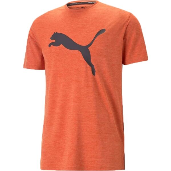 Puma TRAIN FAV HEATHER CAT TEE Pánské sportovní triko