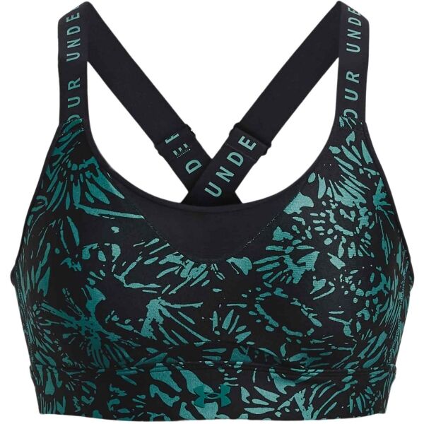 Under Armour INFINITY HIGH PRINT BRA Dámská sportovní podprsenka