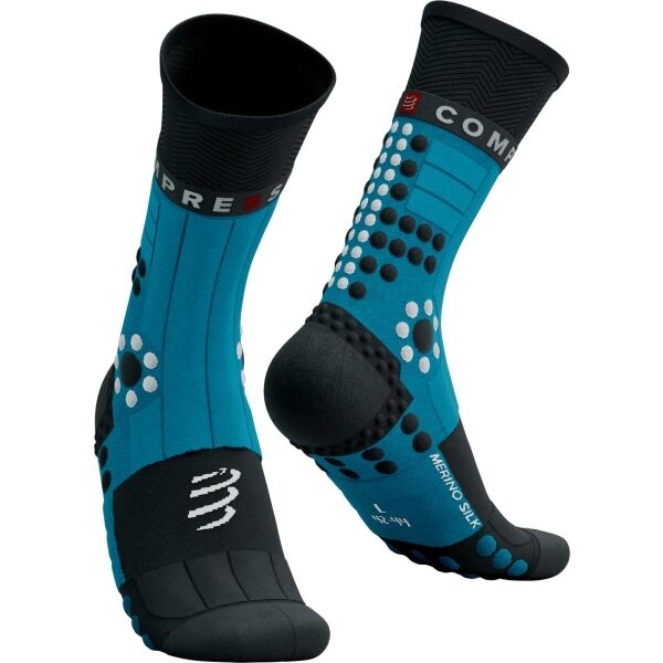 Compressport PRO RACING SOCKS WINTER TRAIL Zimní běžecké ponožky