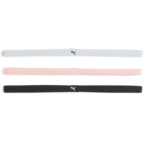 Puma AT SPORTBANDS WOMENS PACK (3PCS) Sportovní čelenky