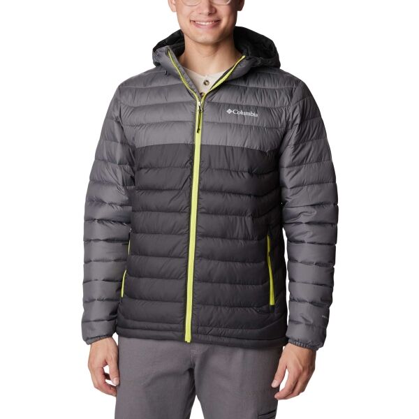 Columbia POWDER LITE HOODED JACKET Pánská bunda