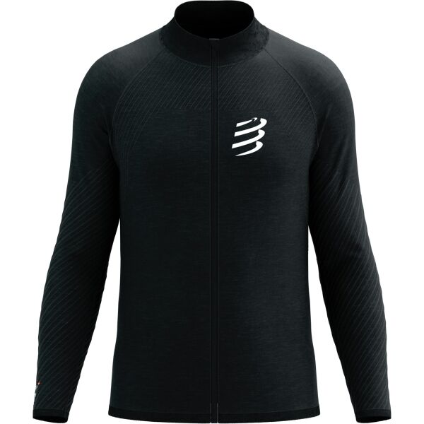 Compressport SEAMLESS ZIP SWEATSHIRT Pánská sportovní mikina