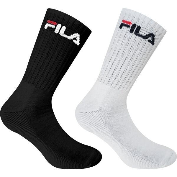 Fila NORMAL PLAIN HALF TERRY 2 PCS Sportovní ponožky