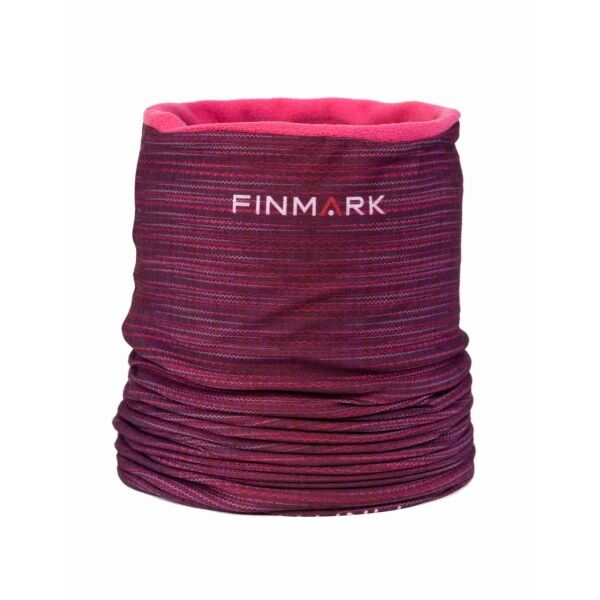 Finmark MULTIFUNCTIONAL SCARF WITH FLEECE Multifunkční šátek