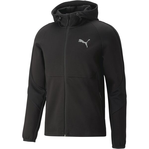 Puma EVOSTRIPE FULL-ZIP HOODIE DK JACKET Pánská sportovní mikina