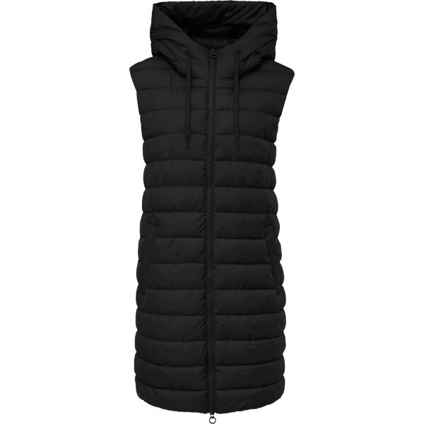 s.Oliver RL OUTDOOR WAISTCOAT Prošívaná vesta s kapucí