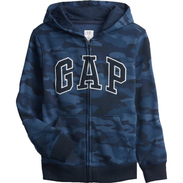 GAP FULLZIP LOGO Chlapecká mikina