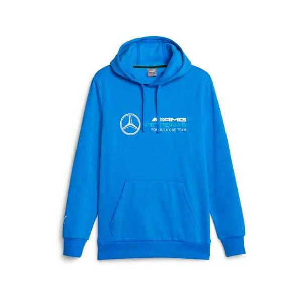 Puma MERCEDES-AMG PETRONAS F1 ESSENTIALS HOODIE Pánský svetr