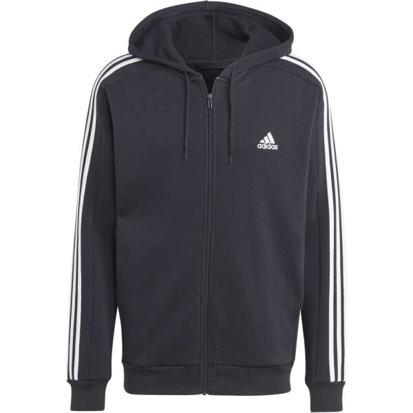 adidas 3-STRIPES FULL-ZIP HOODIE Pánská mikina