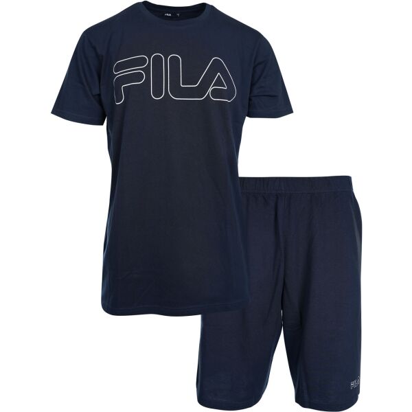 Fila SET SHORT SLEEVES T-SHIRT AND SHORT PANTS IN JERSEY Pánské pyžamo