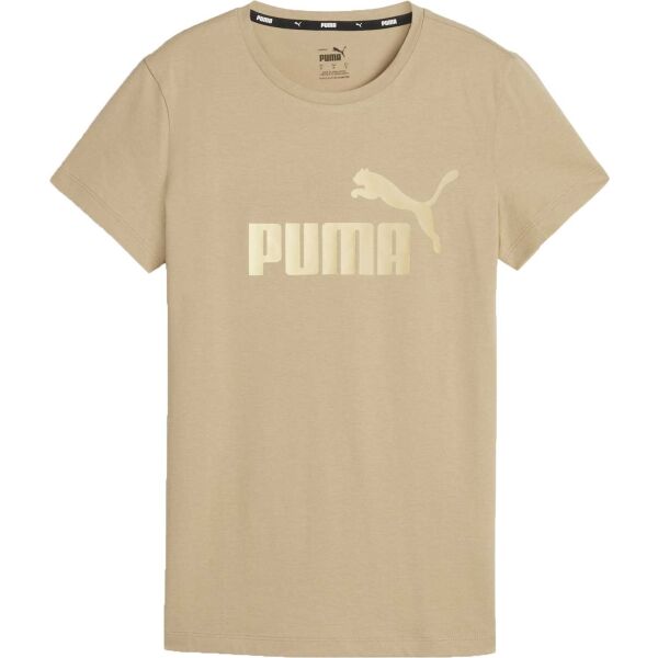 Puma ESSENTIALS+ METALLIC LOGO TEE Dámské tričko