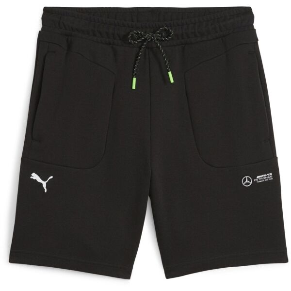 Puma MERCEDES-AMG PETRONAS F1 ESSENTIALS SHORTS Pánské kraťasy