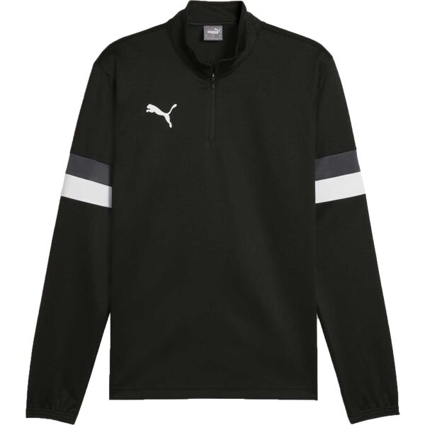 Puma TEAMRISE 1/4 ZIP TOP Pánská mikina se zipem