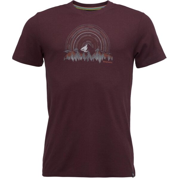 Smartwool NEVER SUMMER MOUNTAIN GRAPHIC SS TEE SF Pánské triko