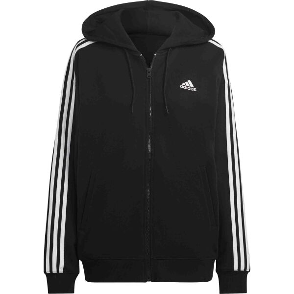 adidas ESSENTIALS 3-STRIPES OVERSIZED HOODIE Dámská mikina