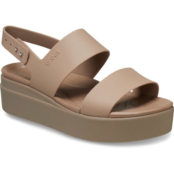 Crocs BROOKLYN LOW WEDGE W Dámské sandály