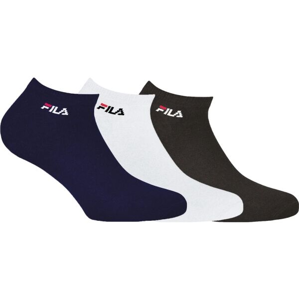 Fila INVISIBLE SOCKS UNISEX 3 PAIRS Ponožky